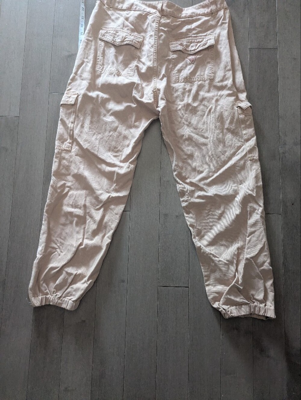 Cargo Pants in Light Pinkish Beige 29 Guess Lyocell - Picture 4 of 5
